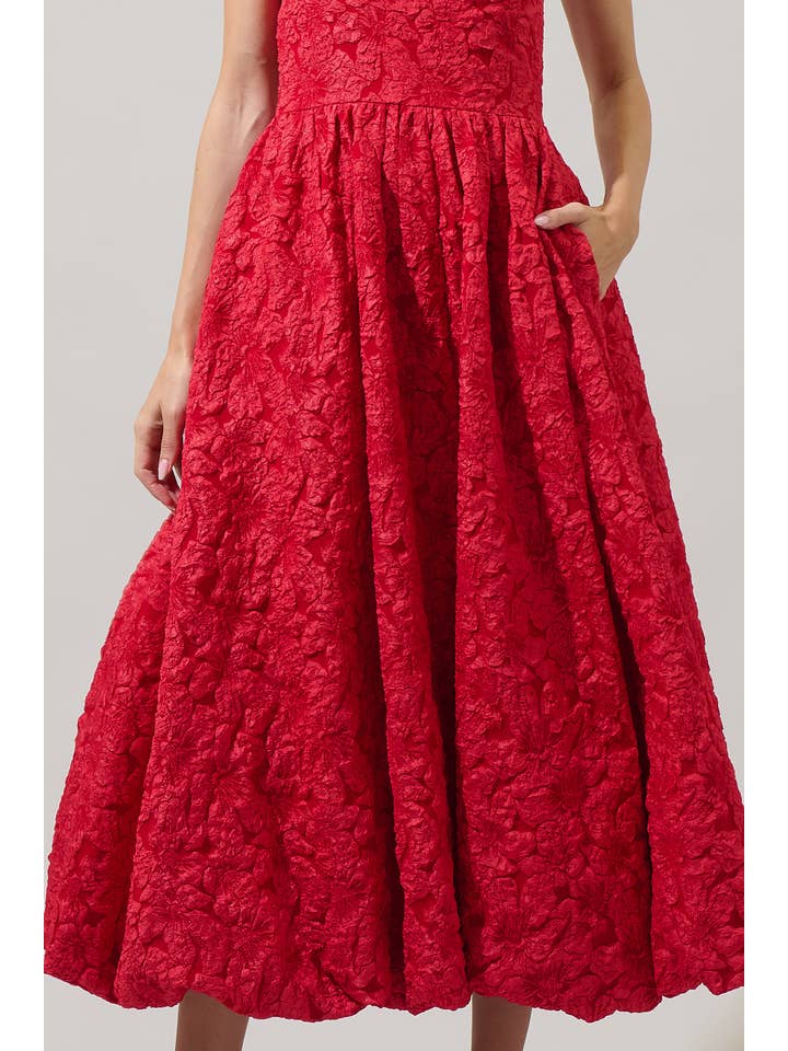 Sugarlips - Wholesale Dress - Women's - Arielle Jacquard Belle Strapless Maxi Dress