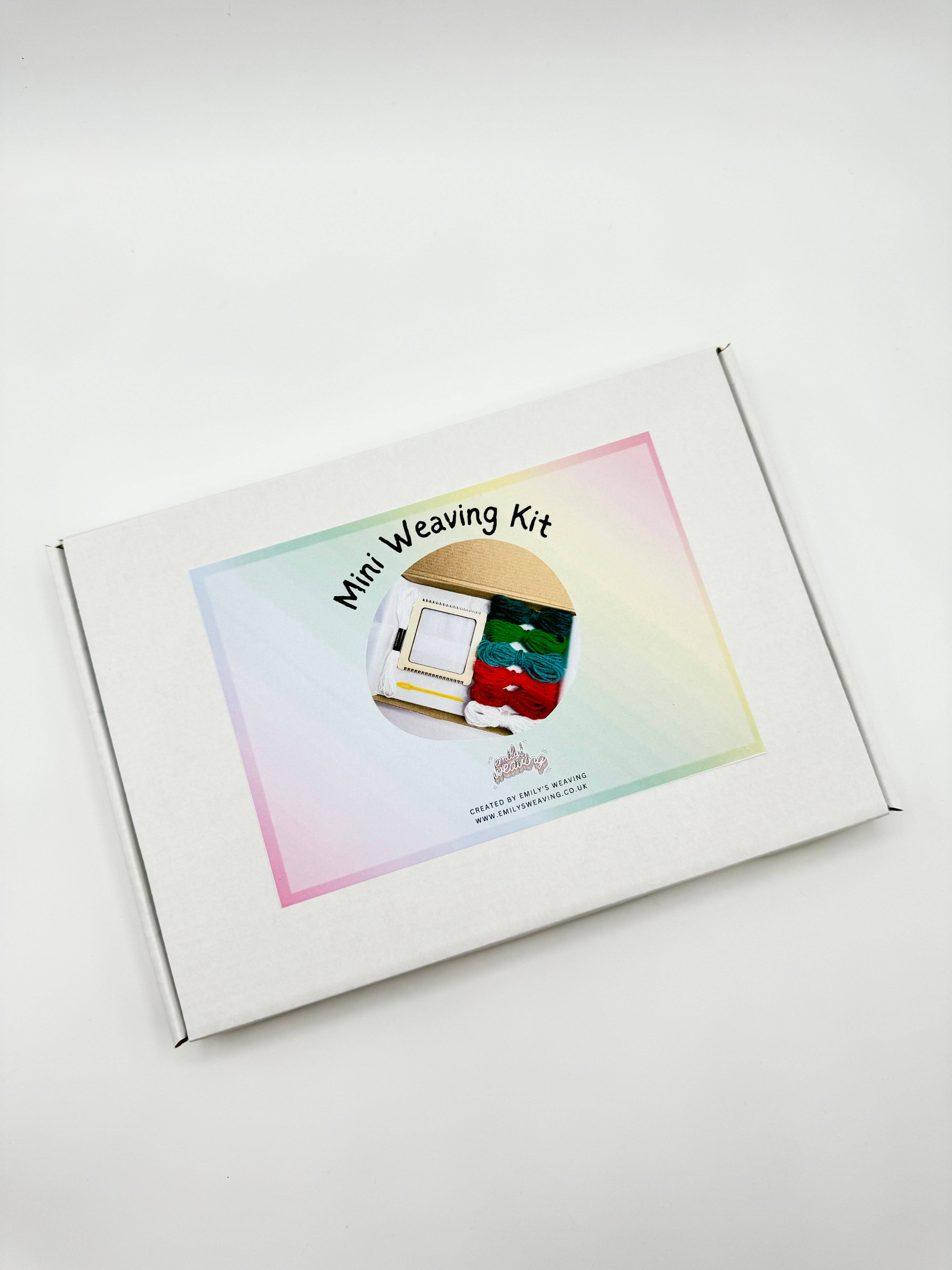 Emily's Weaving – Großhandel Bastelset – Mini-Webrahmen-Set zum Selbermachen5