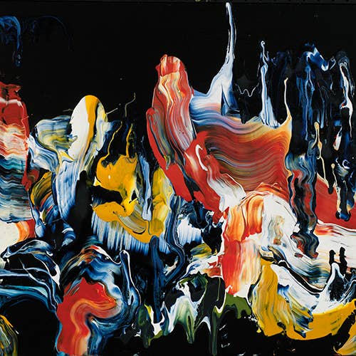 #080711 <br> Lista dei Desideri XIX <br> Stampa su Tela per la vendita all'ingrosso da parte di Michel Keck LLC