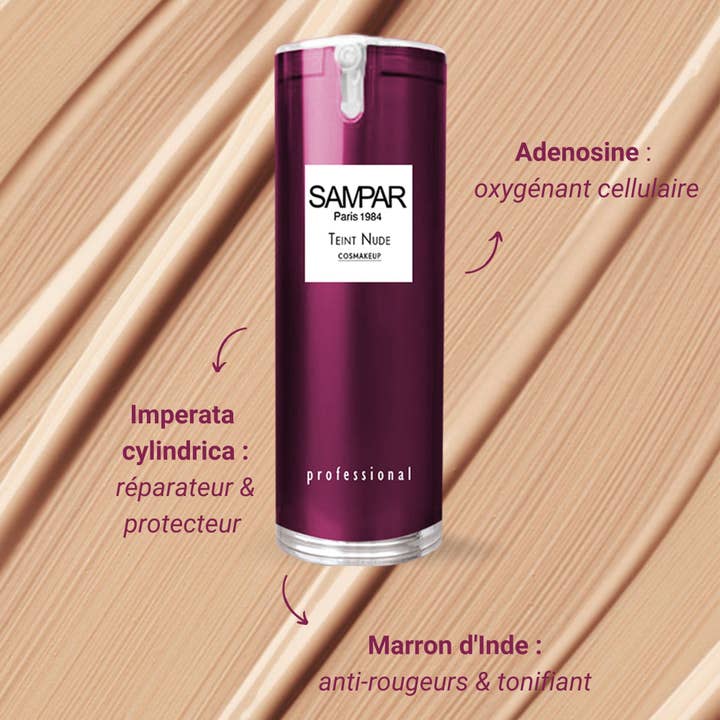 SAMPAR – wholesale Tinted moisturiser – Teint Nude Cosmakeup - 30Ml