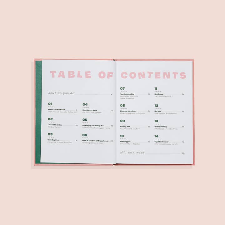 Paige Tate & Co. - Wholesale Journal/Diary - Puppy Love : A Keepsake Memory Book for Dogs (Dog Mom)2