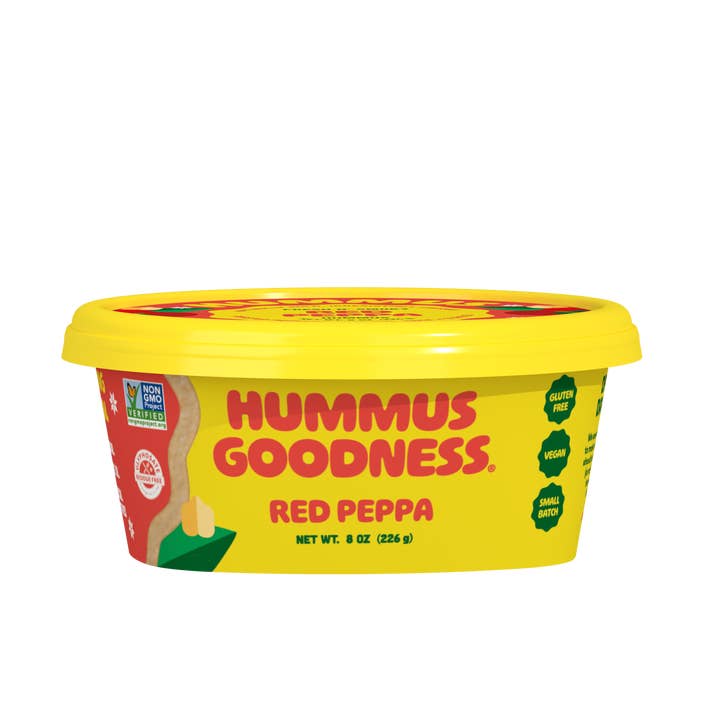 Hummus Goodness - Wholesale Dip - RED PEPPA HUMMUS 1