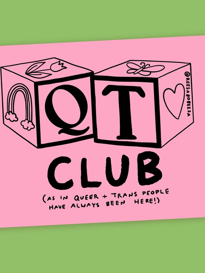 QT Club Sticker for wholesale by ReesaBoBeesa