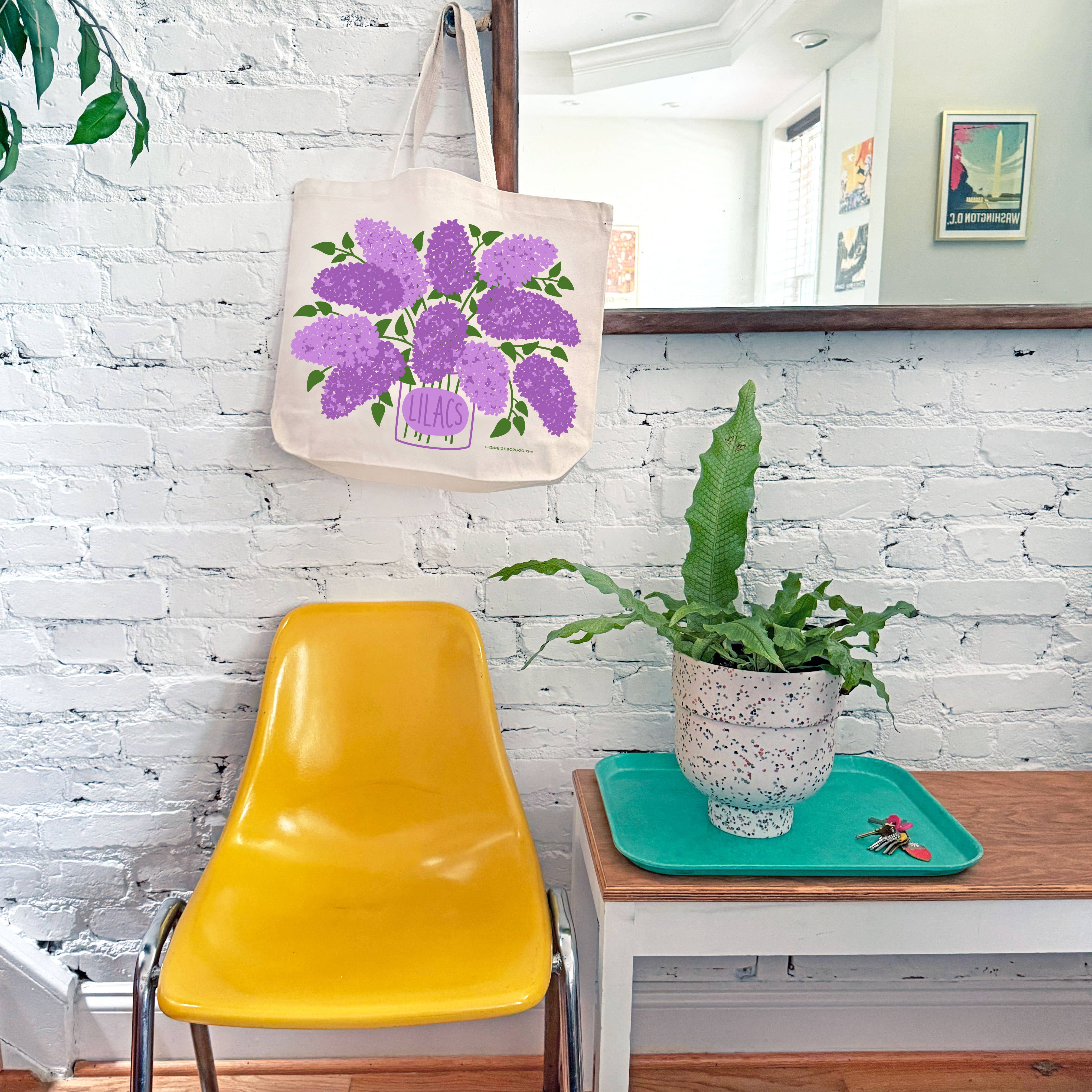 The Neighborgoods - Vente Tote bag – unisexe - Sac fourre-tout lilas1