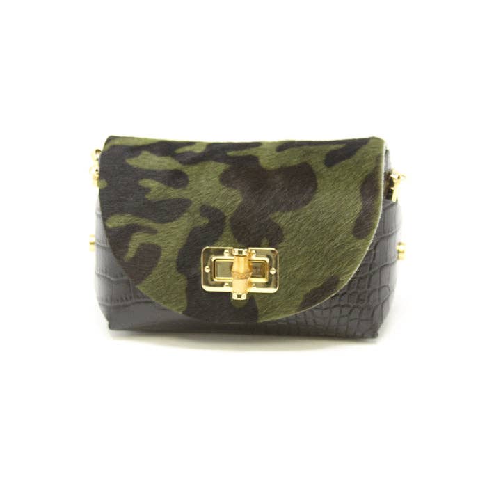 German Fuentes Handbags - Vente Sac à bandoulière – femme - GF0898 VÉRITABLE POCHETTE EN CUIR ITALIEN BANDOULIÈRE EN PEAU DE VACHE4
