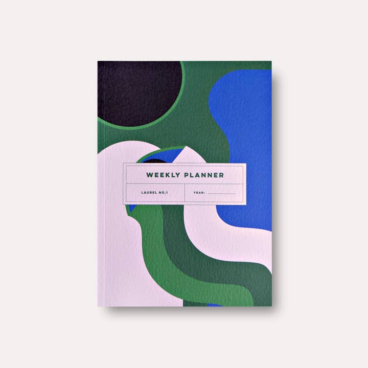 Laurel Undated Weekly Planner Book for wholesale by The Completist