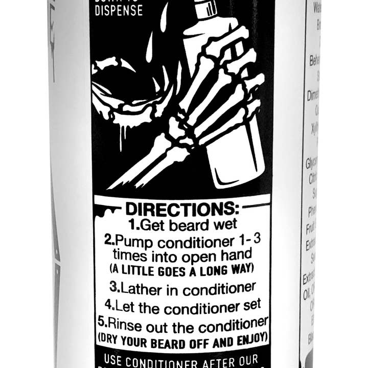 Grave Before Shave - Wholesale Beard Conditioner - GRAVE BEFORE SHAVE™ BEARD Conditioner 16 oz. Pump-top1