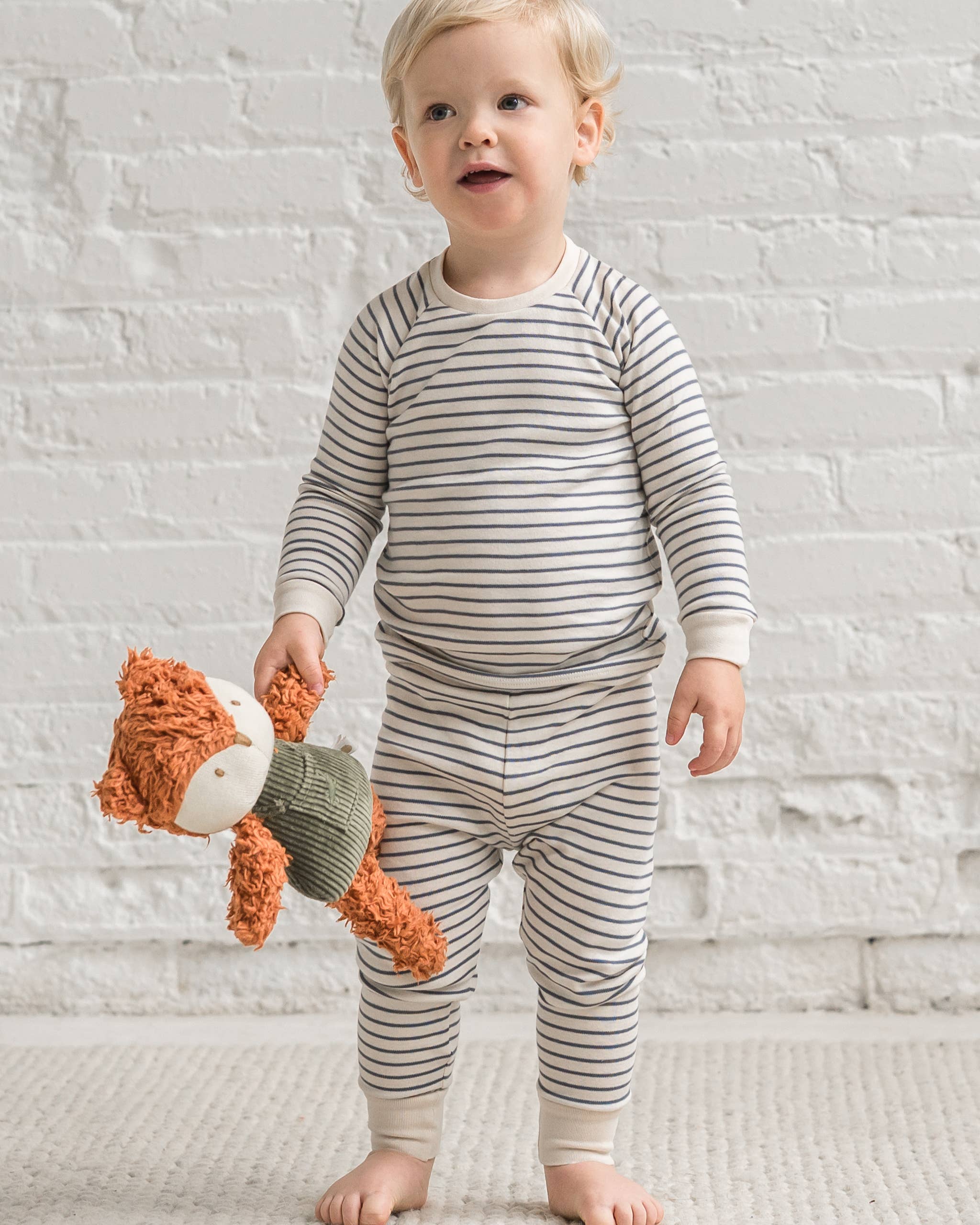 Colored Organics - Wholesale Sleepwear Set - Kids - 2 Piece Long Sleeve Jammie Set - Aspen Collection1