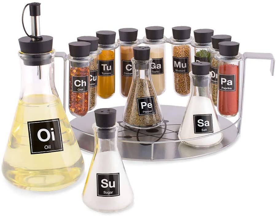Wild Eye Designs - Wholesale Spice Rack - Spice Rack S/14, Science1