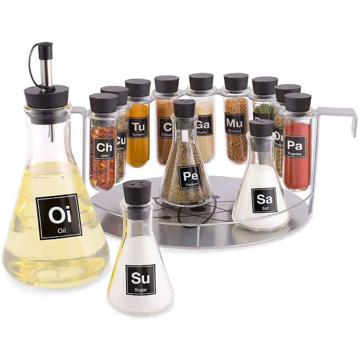 Wild Eye Designs - Wholesale Spice Rack - Spice Rack S/14, Science1