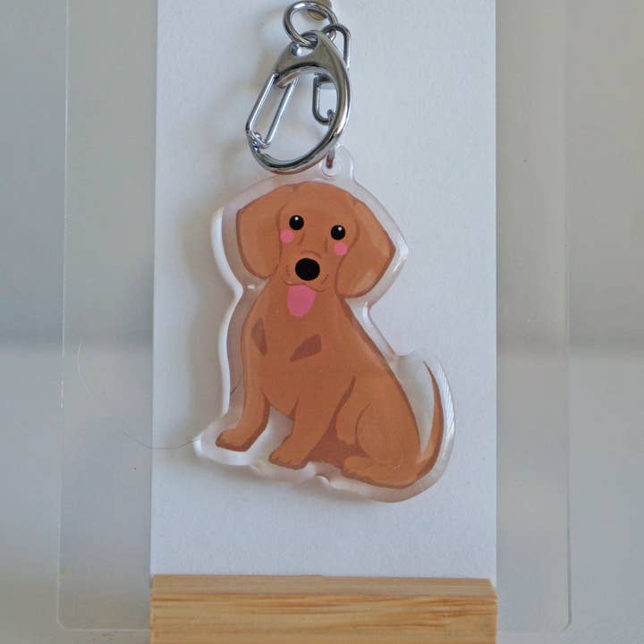 kiwi & WILLOW - Wholesale Keychain - Unisex - Dachshund Epoxy Keychain4