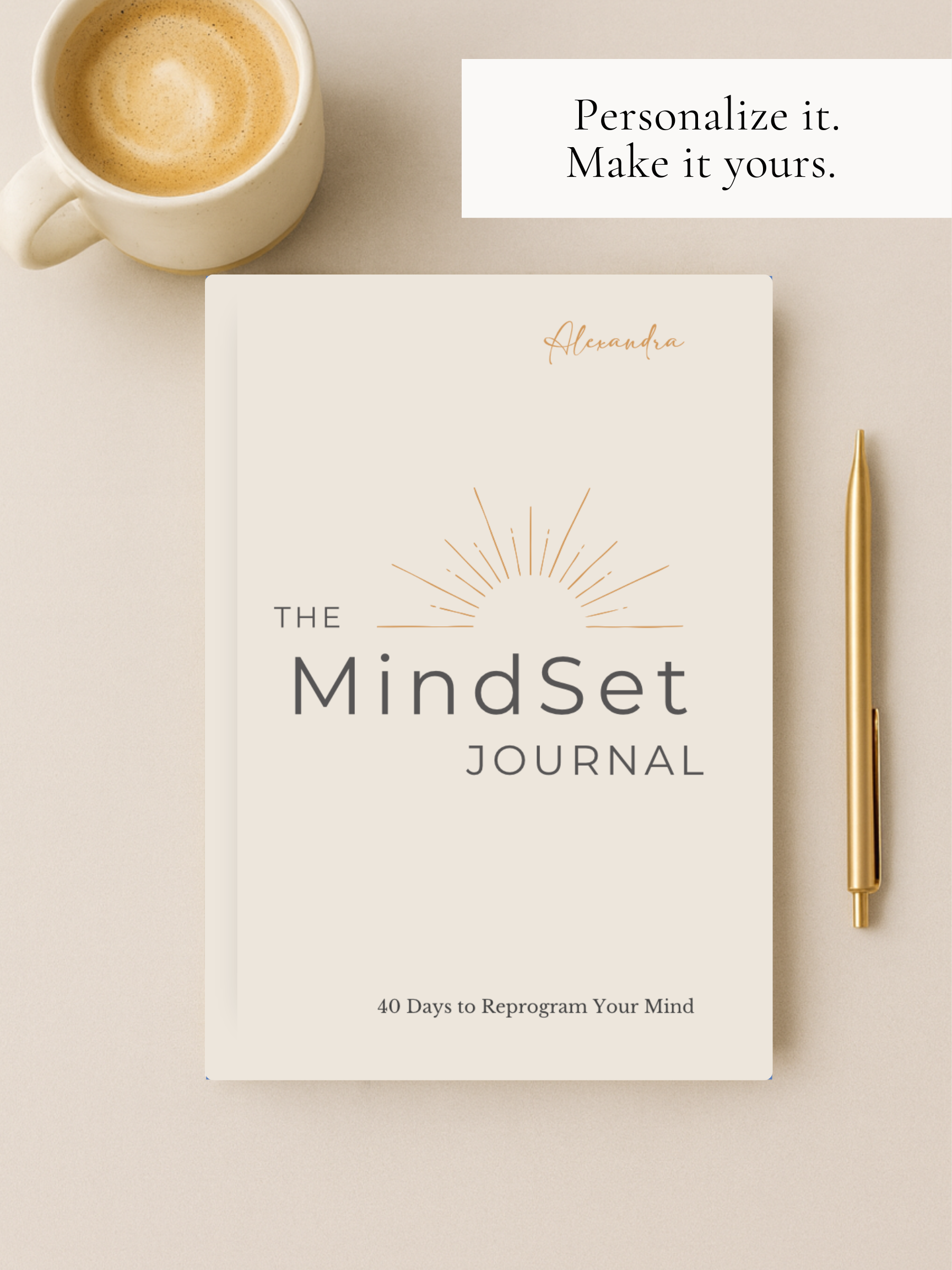 The Momentum Way - Wholesale Journal/Diary - The Mindset Journal: 40 Days to Rewire Your Mind for Success7