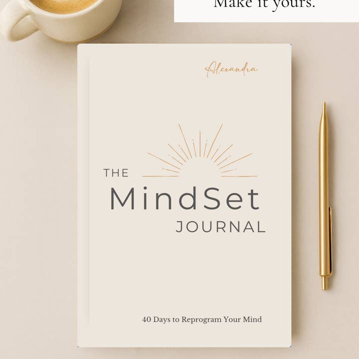 The Momentum Way – wholesale Journal/diary – The Mindset Journal: 40 Days to Rewire Your Mind for Success7
