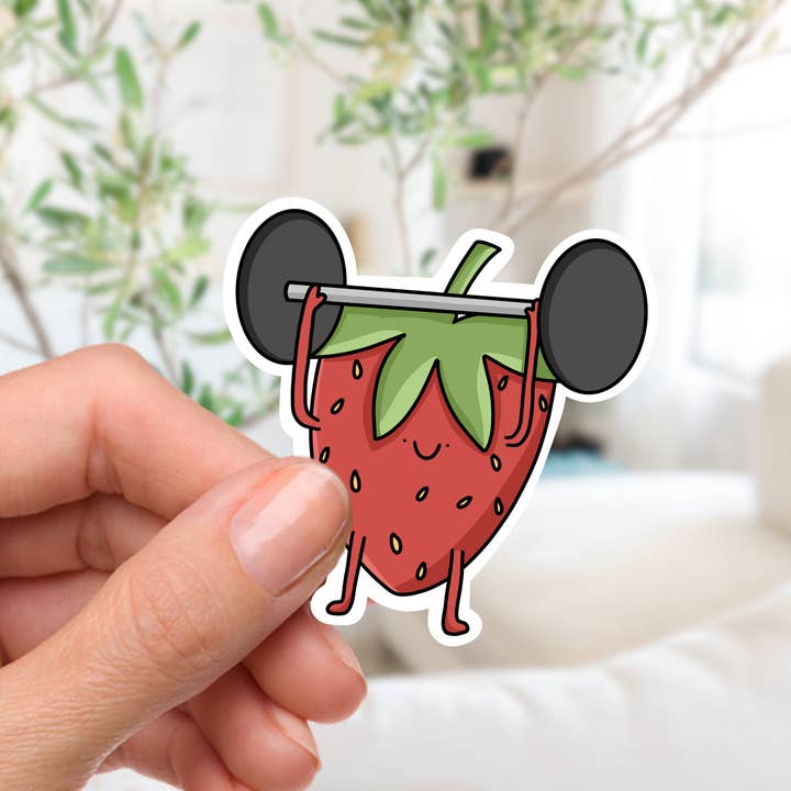 Couch McDoodles - Wholesale Sticker - Health Nuts...but Fruits and Veggies Sticker6