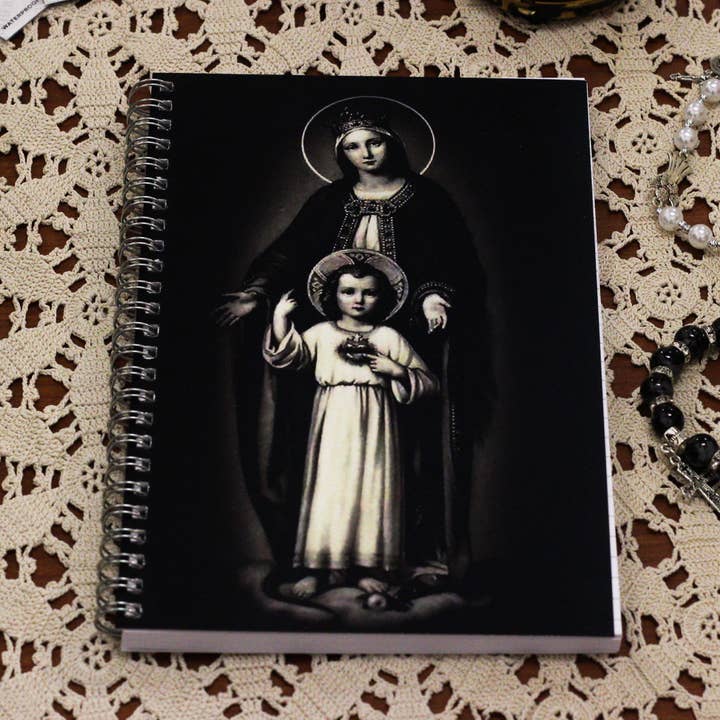 To Jesus, Through Mary/Marian Consecration Journal - NEW for wholesale by The Retro - a Full of Grace USA Company