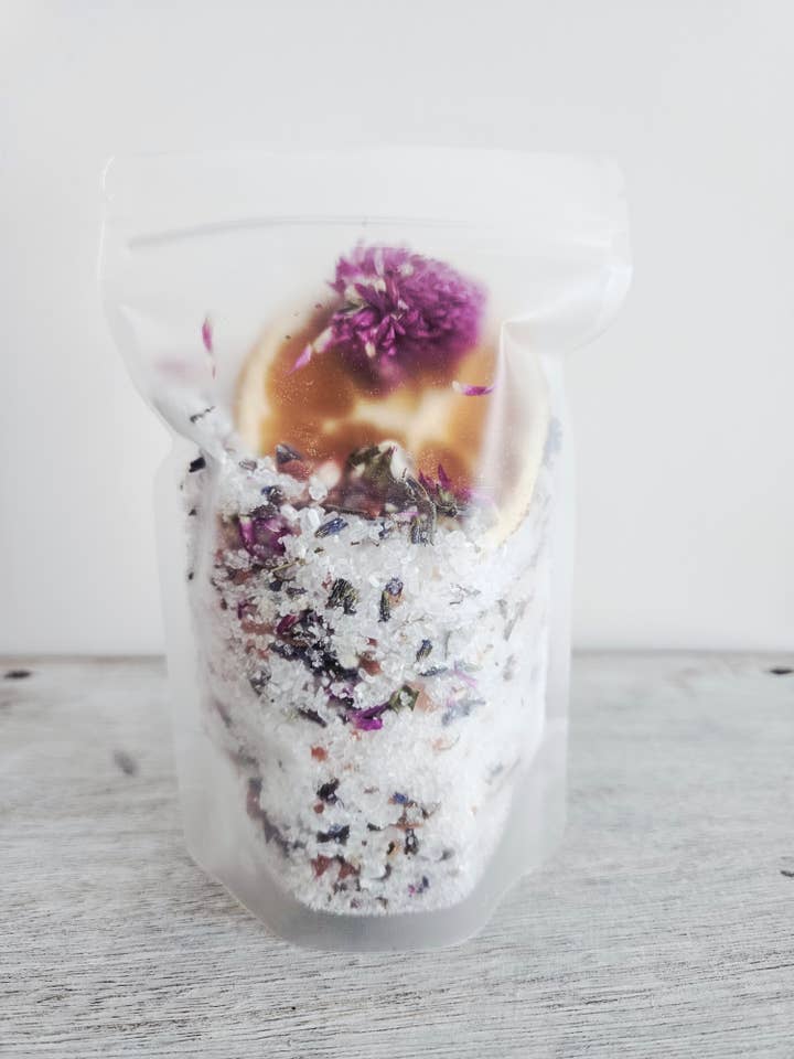 White Label Bath Salt - No Label Stock - Self-Care - Easter for wholesale by Lux&Lou