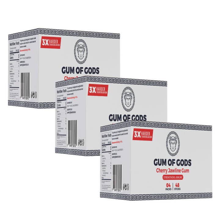 Gum of Gods - Wholesale Chewing Gum - Gum of Gods: Jawline Gum2