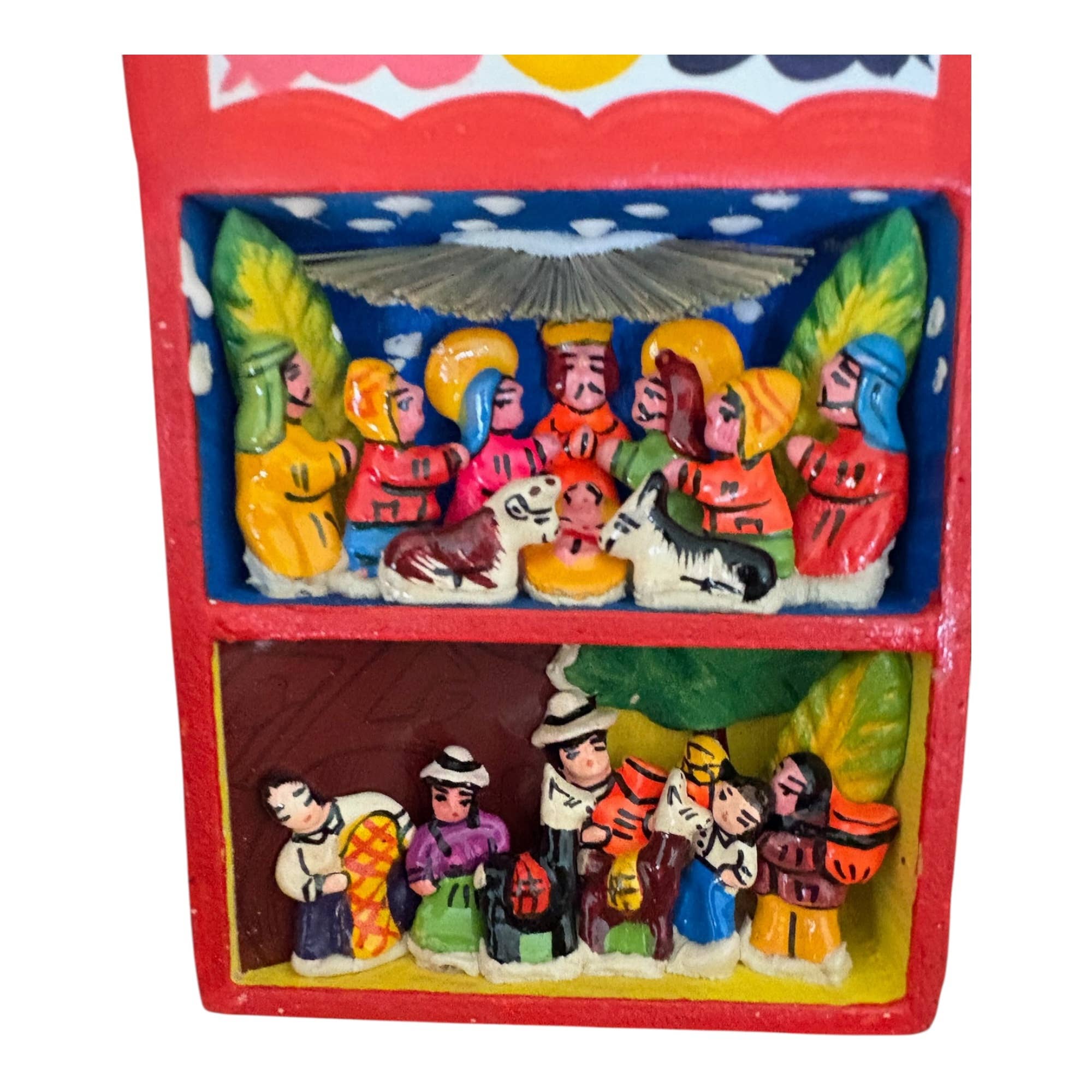 Zoe Artcrafts Corp. - Wholesale Decorative Figurine - Nativity Scene Retablos Christmas Indoor Decor Altarpiece 4