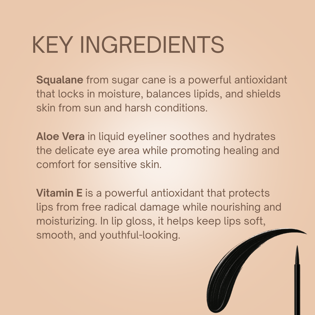 Taylor Made Organics - Wholesale Eyeliner/Pencil - Liquid Eyeliner – Smudge-Proof Black with Organic Ingredient2