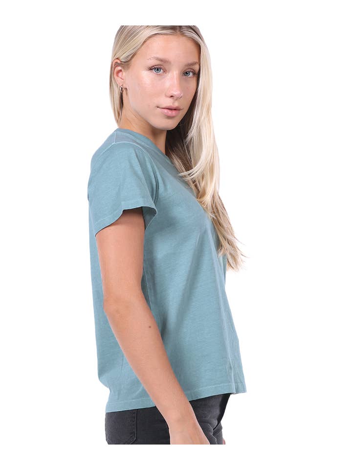U.S. Apparel - Wholesale T-Shirt - Women's - Ladies Jersey Crew Neck Cu-Tee15