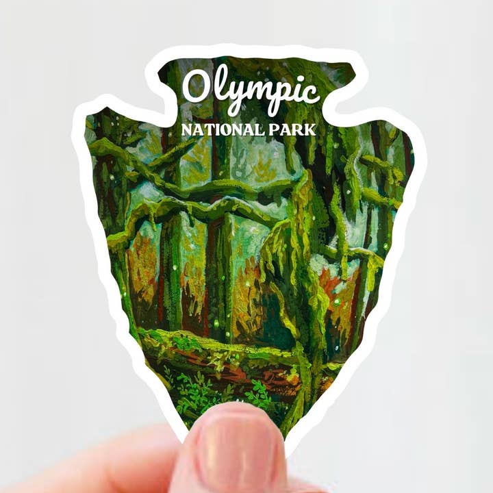 Olympic National Park Washington Sticker for wholesale by Studio Katie