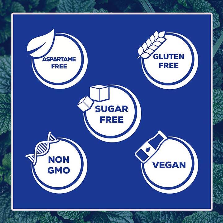 Focus Nutrition - Wholesale Chewing Gum - XyloBurst Sugar Free Xylitol Peppermint Gum 100 ct. Jar3