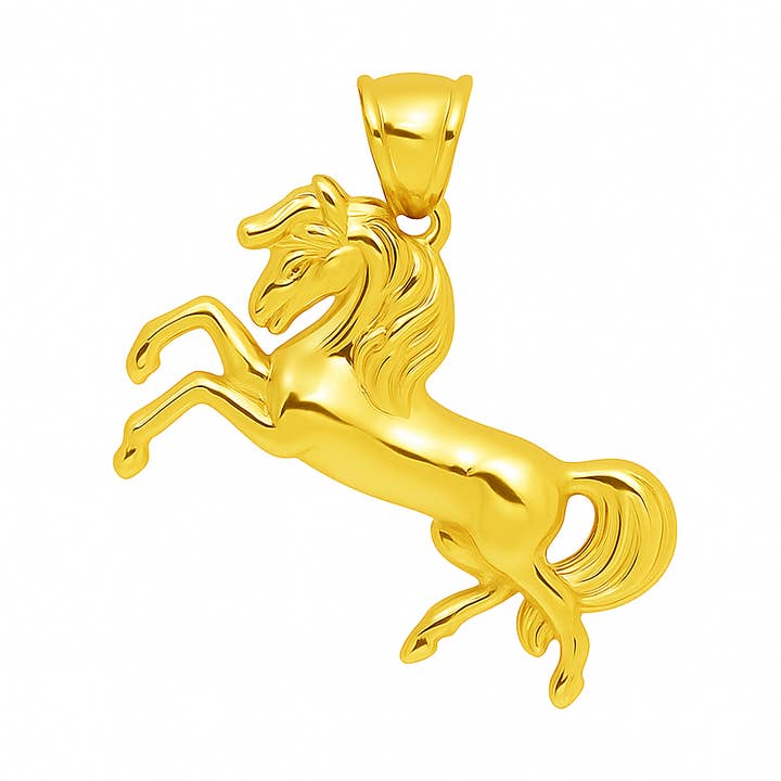 Hängsmycke Häst Guldpläterad 18k för wholesale av TALISMAN JEWELLERY (D&Fidanverdi, S.L.)