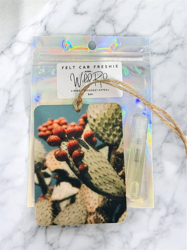 Cacto em Flor Ambientador de Feltro por atacado de The Prickly Five