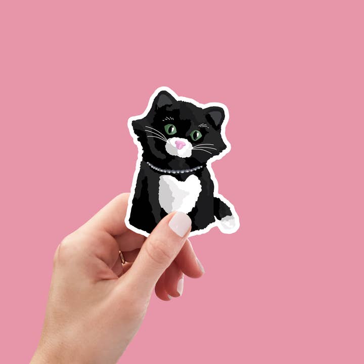 Copper & Print - Wholesale Sticker - Sticker Licorice the Cat1