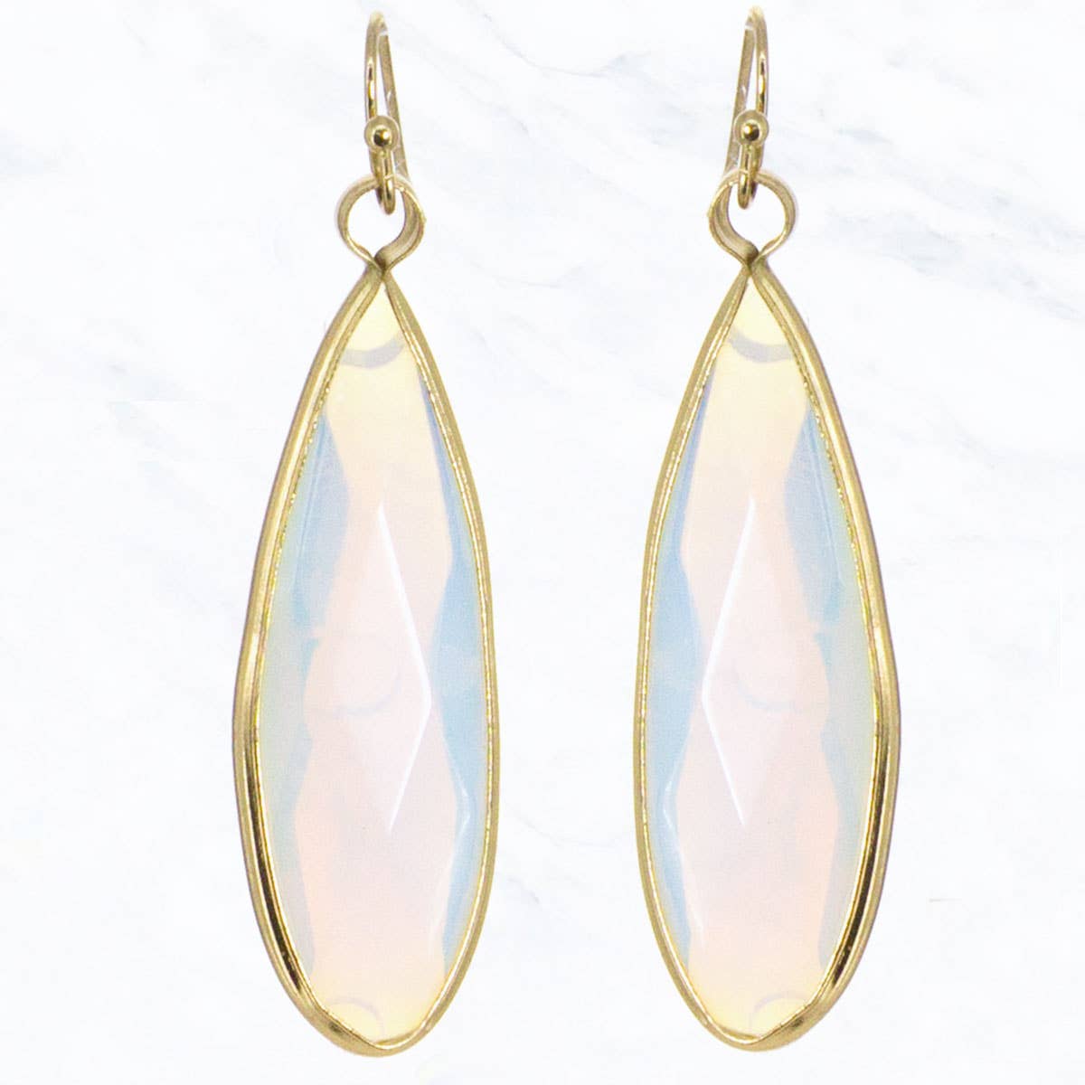 Suzie Q USA - Vente Boucles d'oreilles pendantes - Boucles d'oreilles Tear Drop Stone1