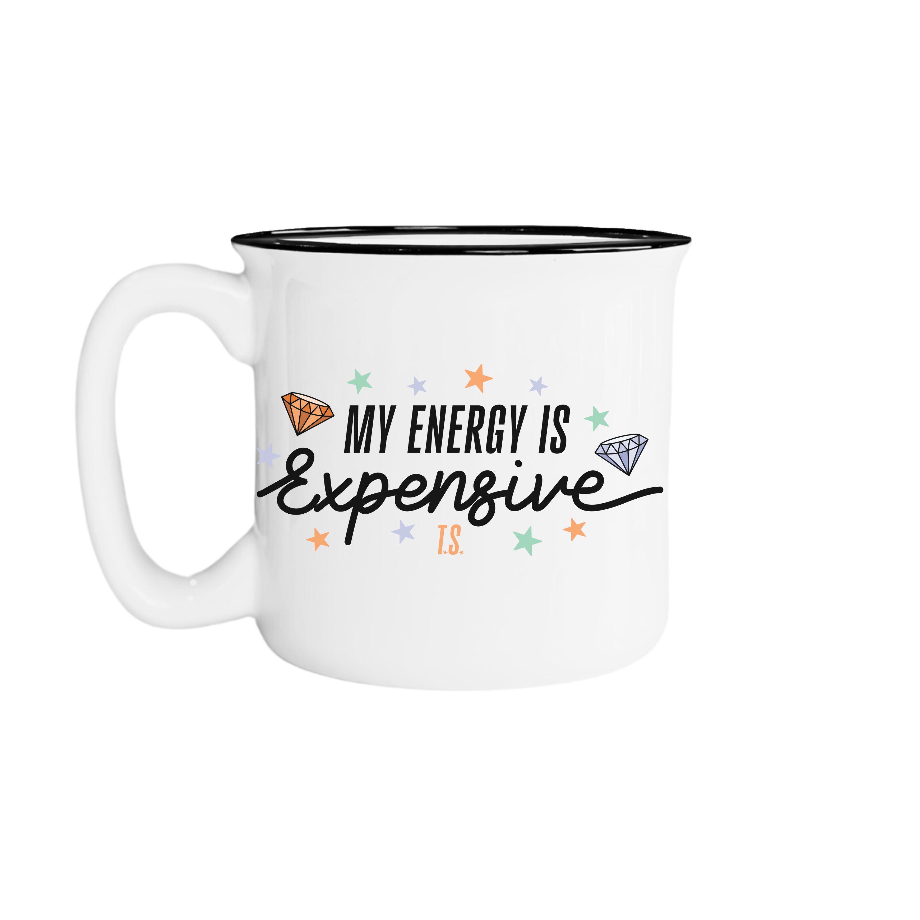Nearly June Design Co - Wholesale Coffee Mug - My Energy Is Expensive Campfire Mug1
