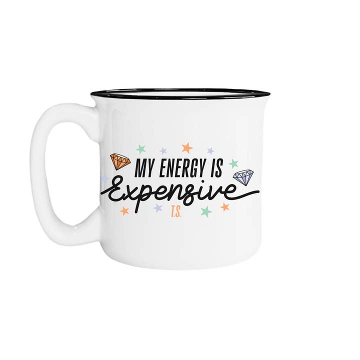 Nearly June Design Co - Wholesale Coffee Mug - My Energy Is Expensive Campfire Mug1