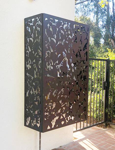 Rustica Ornamentals - Wholesale Outdoor Ornament/Decor - Outdoor Privacy Screen / Metal Wall Sculpture3