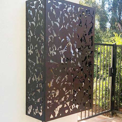 Rustica Ornamentals - Wholesale Outdoor Ornament/Decor - Outdoor Privacy Screen / Metal Wall Sculpture3