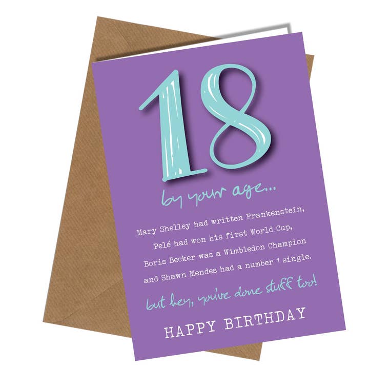 #1519 Ton âge pour la vente par Close to the Bone Greeting Cards and Gifts