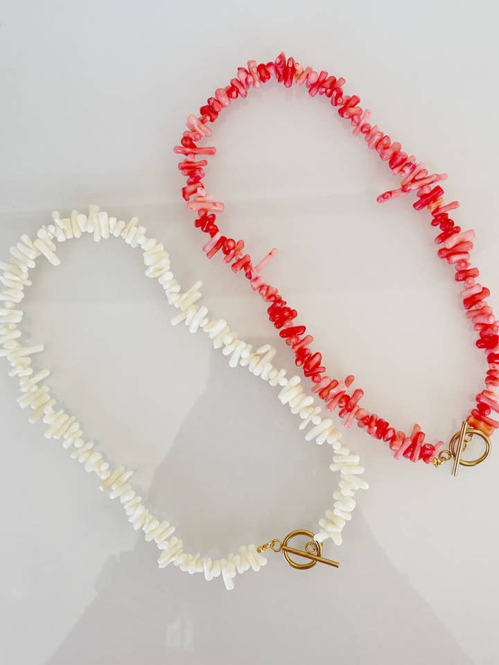 Collier CORAL for wholesale by Liviana Lisbon