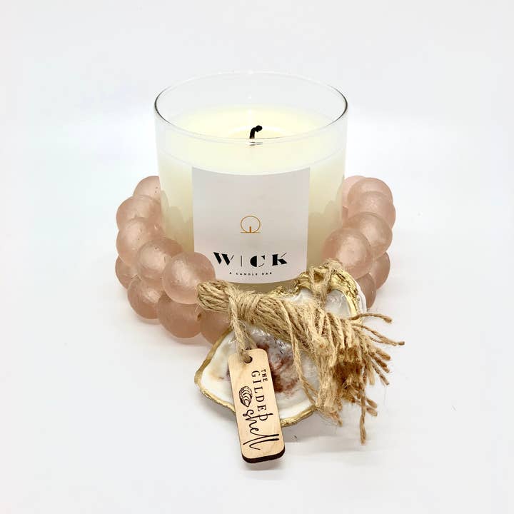 The Gilded Shell - Wholesale Decorative Tassel/Wall Drop - The Coastline - Sea Glass6