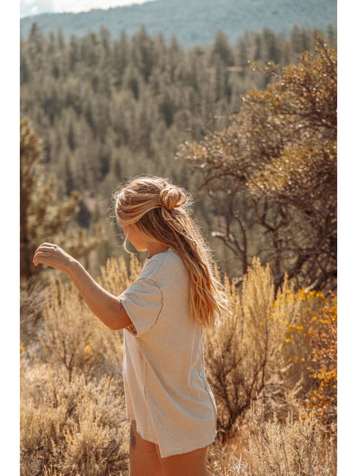 Ungebleichter Hanf Hanf-T-Shirt aus Bio-Baumwolle, unbedruckt, Öko-Unisex-T-Shirt oder unbedruckt für den Großhandel auf Faire7