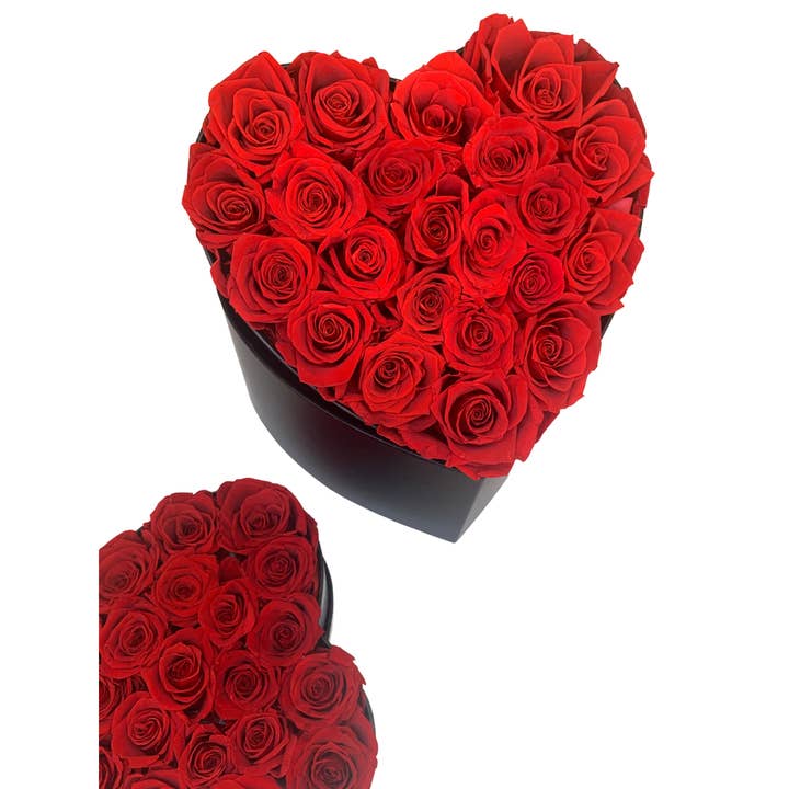 verona home and gift - Wholesale Dried/Pressed Flowers - Heart Shape Real Preserved Roses that Last Forever 6