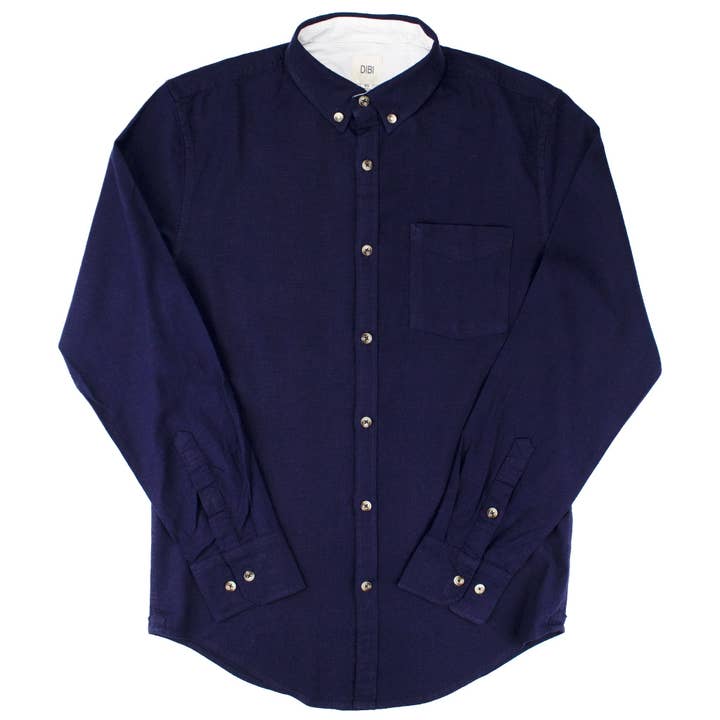 Island Manga Comprida Azul por atacado de DIBI