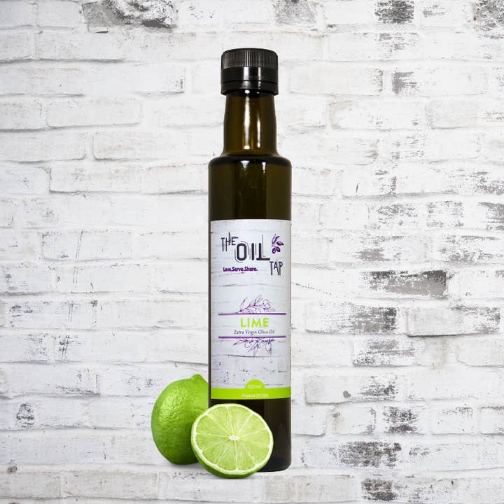 Lime Extra Virgin Olive Oil 250ml for wholesale by The Oil Tap
