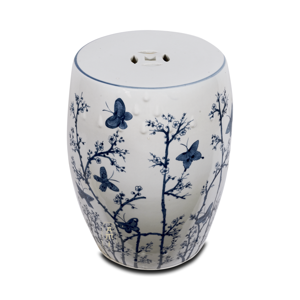 Asian Mix Interior - Wholesale Stool - Gardenstool butterfly BW2
