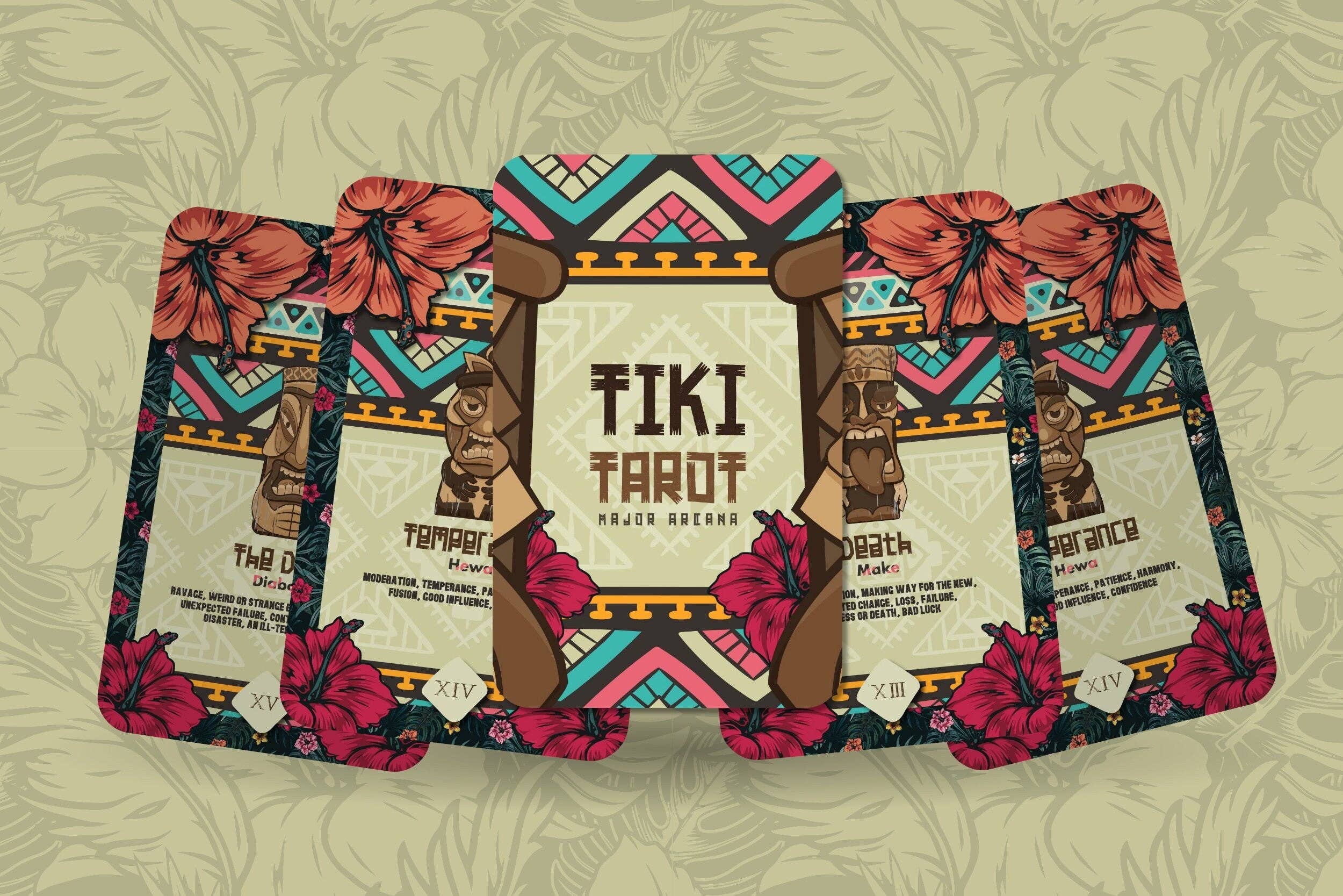 Ibiza Tarot USA - Wholesale Tarot Cards - Tiki Tarot - Major Arcana2