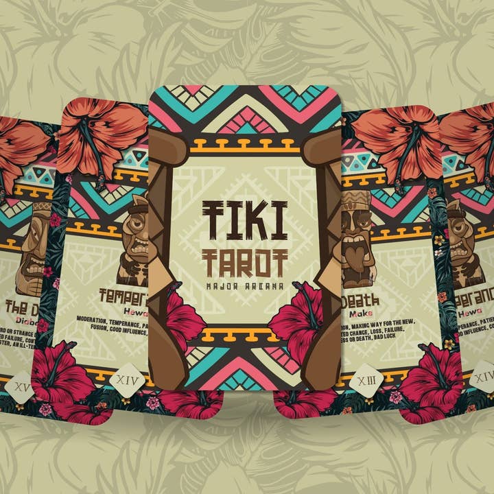 Ibiza Tarot USA - Wholesale Tarot Cards - Tiki Tarot - Major Arcana2