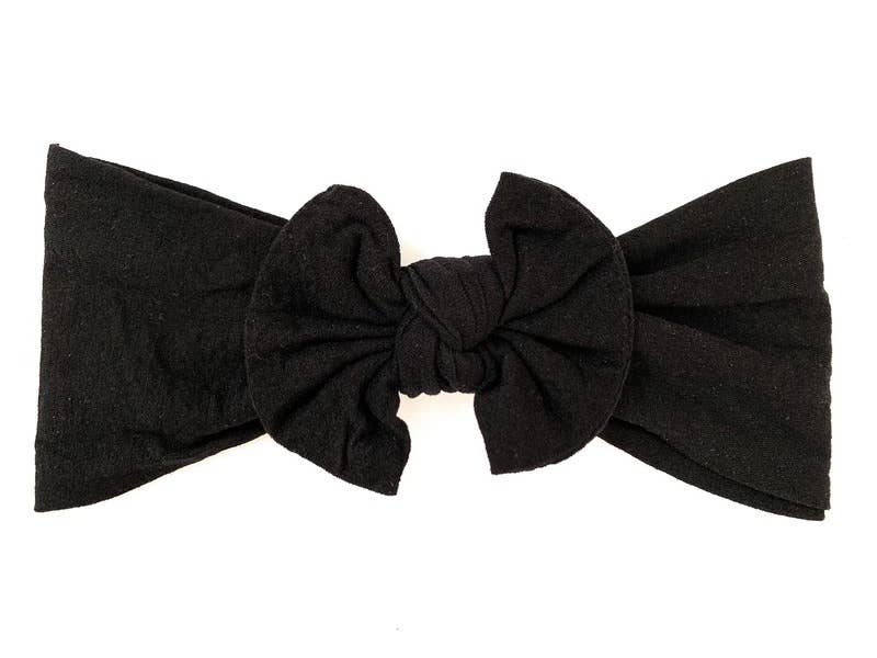 Baby Wisp - Vente Bandeau – bébé - Bandeau en nylon noué au centre pour bébé fille1