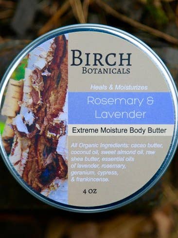 Rosemary & Lavender Body Butter for wholesale by Birch Botanicals
