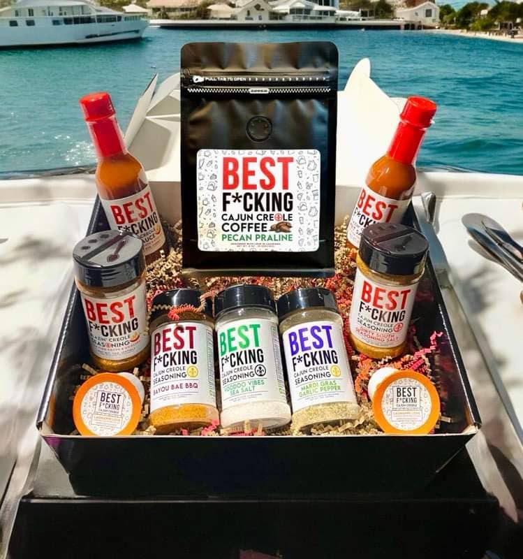 Cajun Creole Kitchen Co. – wholesale Dried spice – Best F*cking Mardi Gras Garlic Pepper2