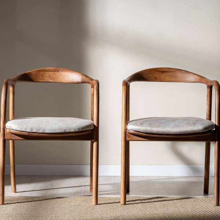 Deholzwart GmbH - Wholesale Chair - Atlas, high-quality chair made of solid walnut wood2