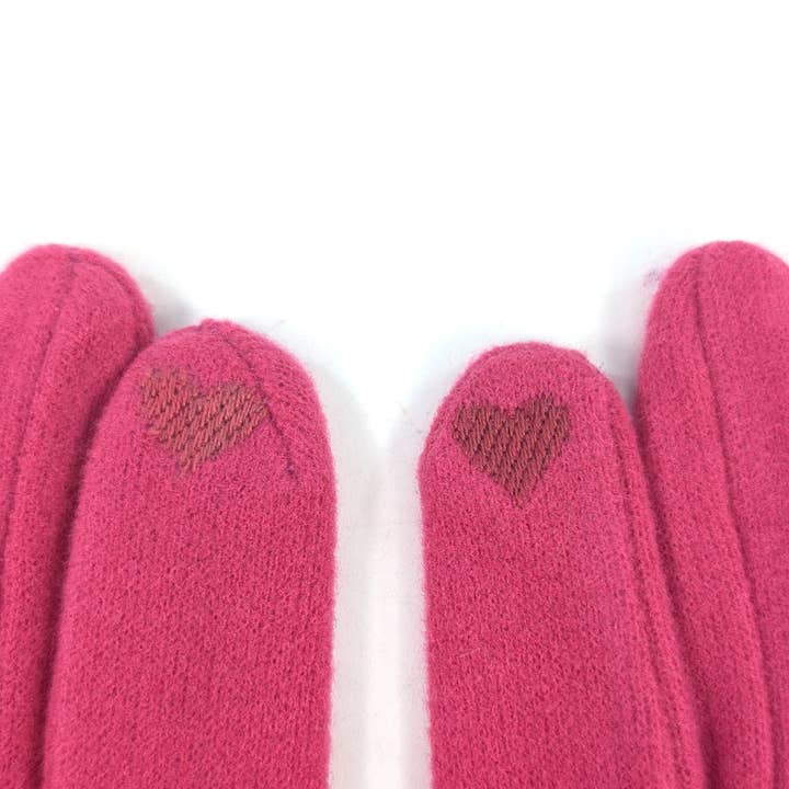 Black Ginger – wholesale Handskar - Dam – Knäppta handskar - Rosa4