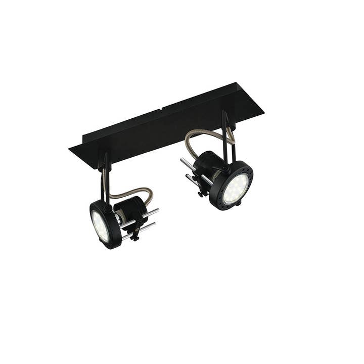 Gruppo F.T - Wholesale Accent/Desk Lamp - Techno LED metal spot with adjustable light points, 5W GU2